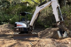 E45 Bobcat Excavator with Extra Long Boom