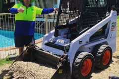 Rycan Retaining and Earthworks Mini Bobcat Skidsteer