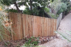 Rycan Maintenance Brisbane Handyman After - replace and raise Timber Fence Picket style3