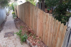 Rycan Maintenance Brisbane Handyman After - replace and raise Timber Fence Picket style5